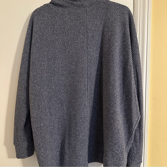 GAP Cardigan Knit Blue Oversized Women M - Picture 5 of 9